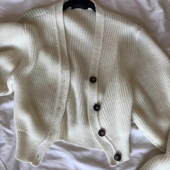 Nasty Gal Sweaters - Nasty Gal Cropped Cardigan